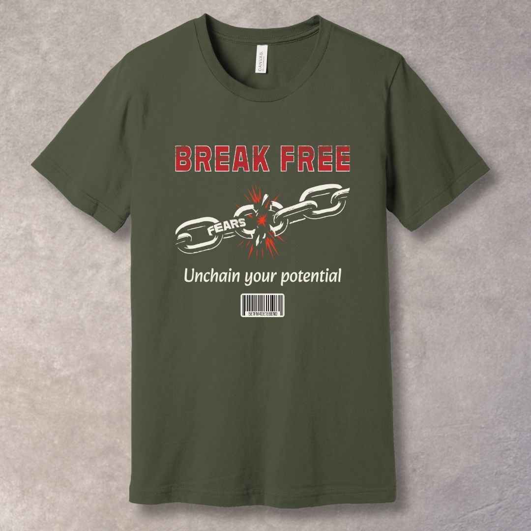 Break Free – Motivational T-Shirt | Unchain Your Potential