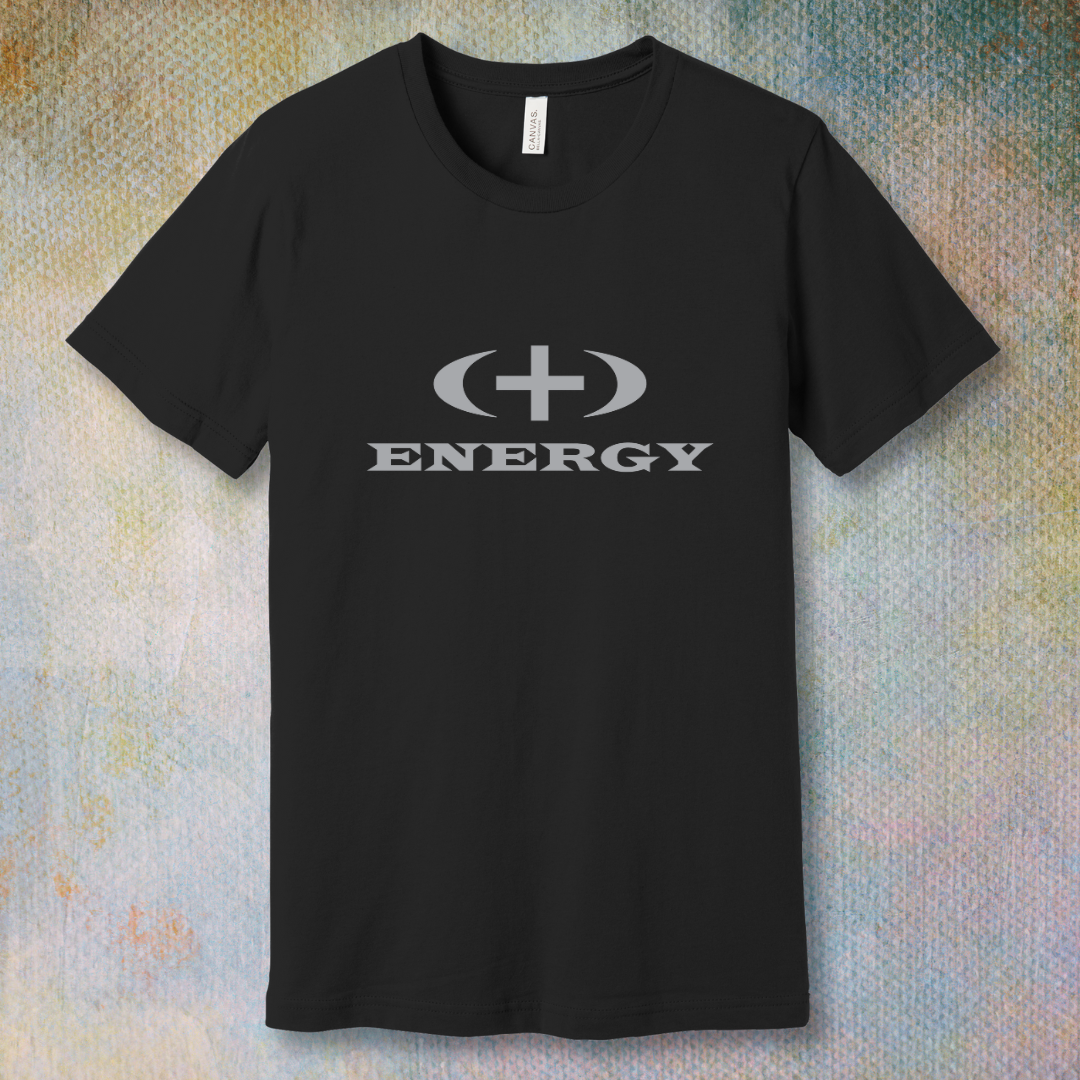 Positive Energy-Gray - T-shirt