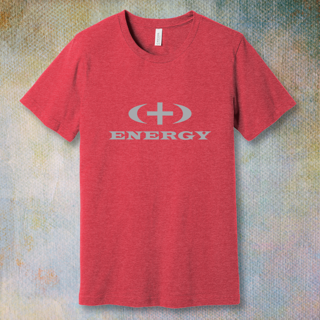 Positive Energy-Gray - T-shirt