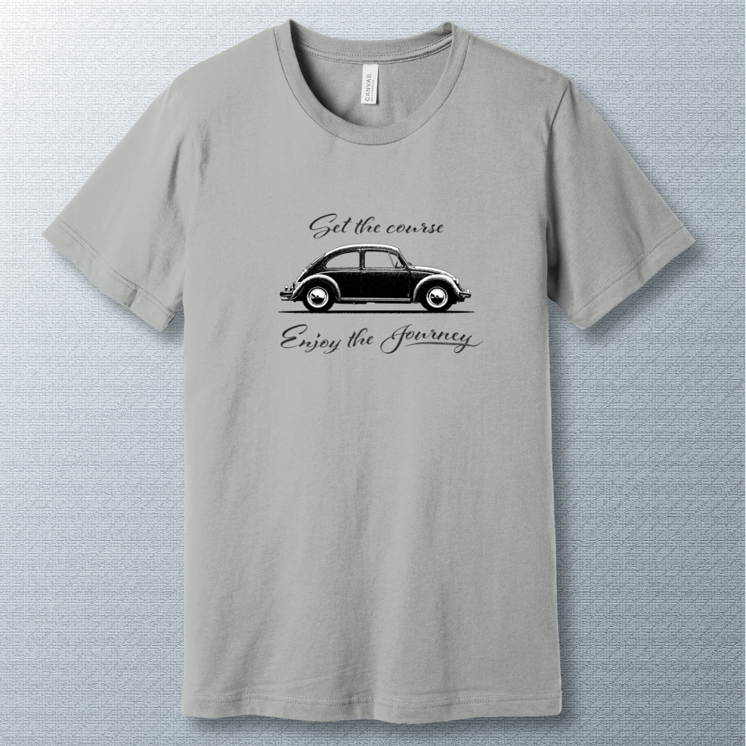 Set the Course T-Shirt – Enjoy the Journey Design