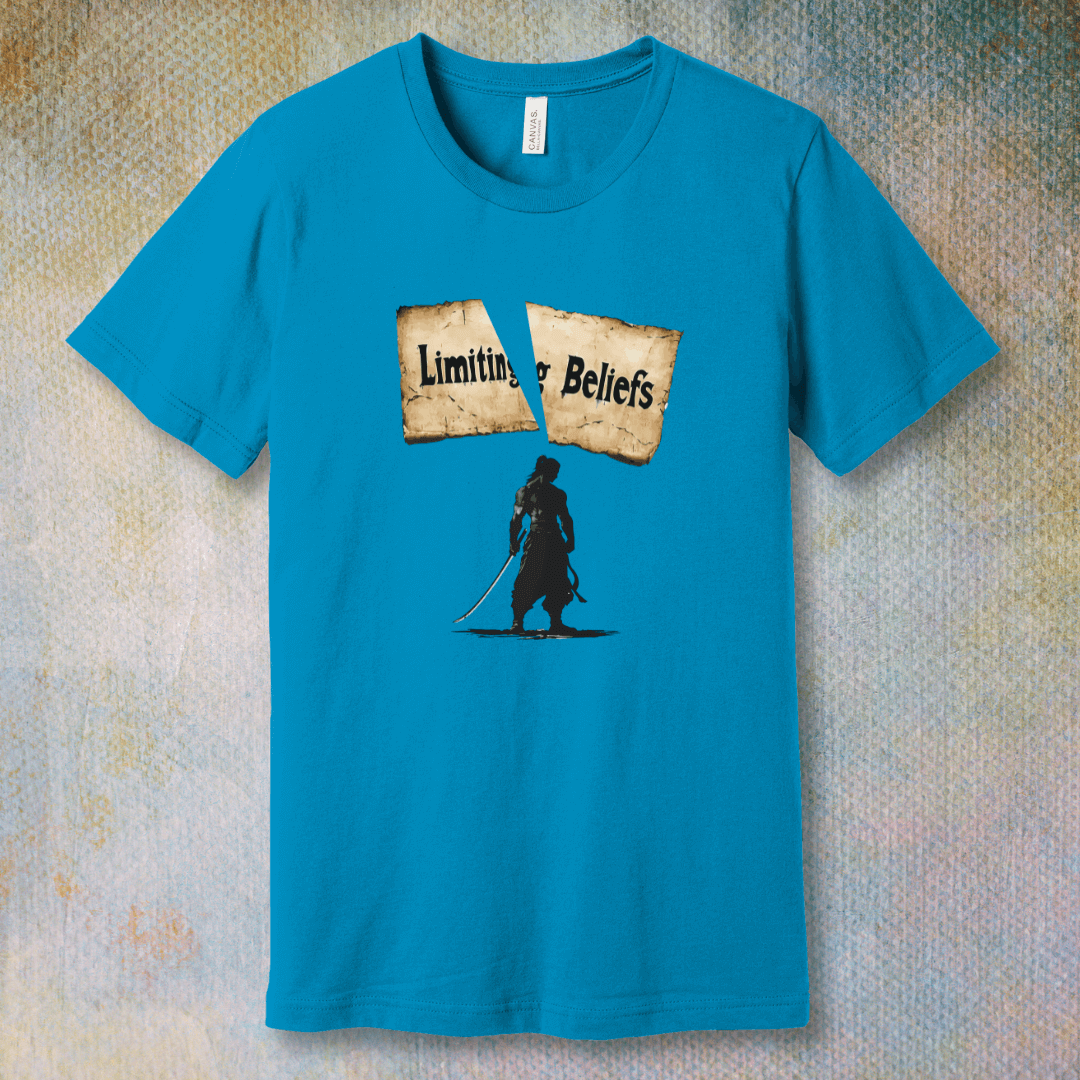 Breaking Limiting Beliefs – Warrior Mindset T-Shirt
