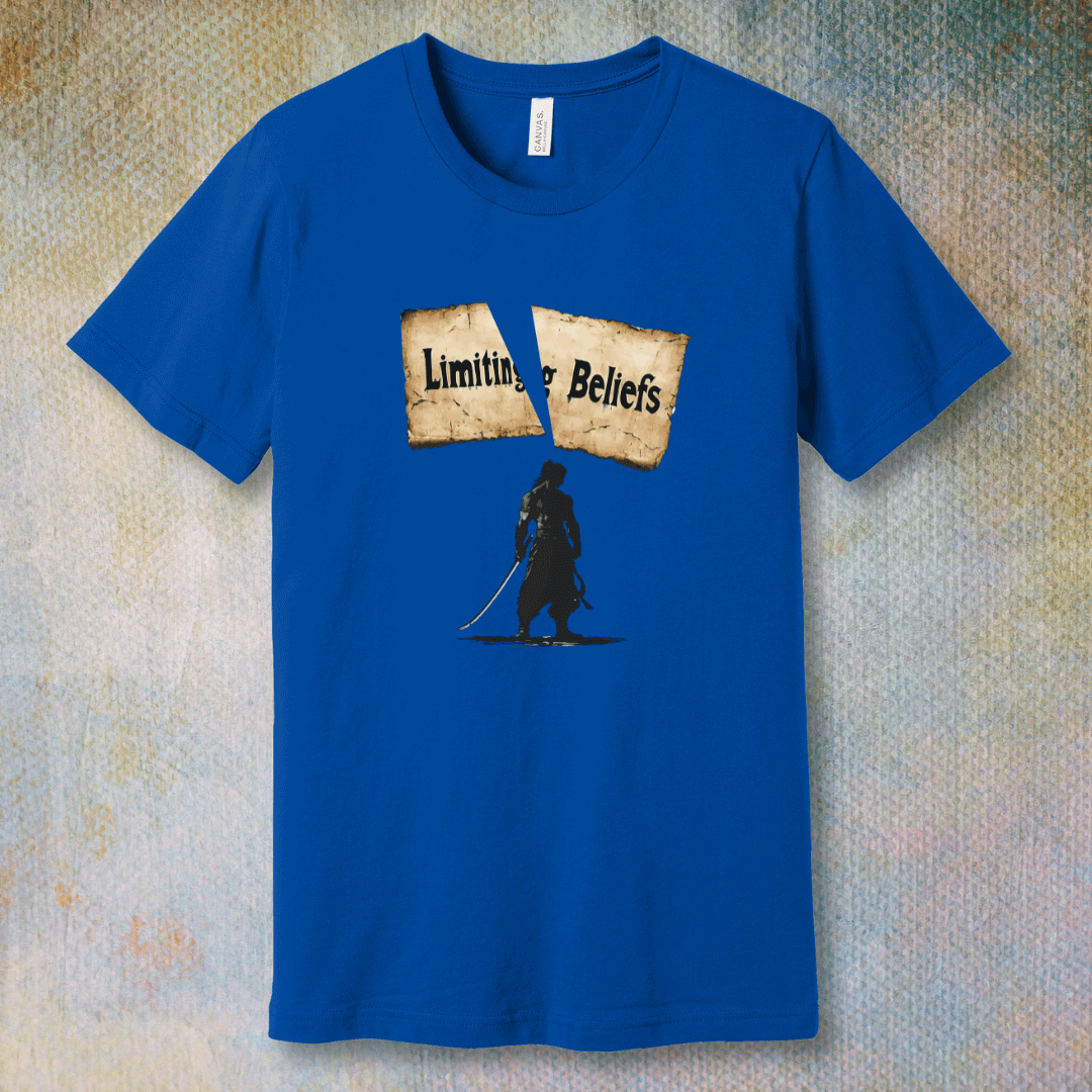 Breaking Limiting Beliefs – Warrior Mindset T-Shirt