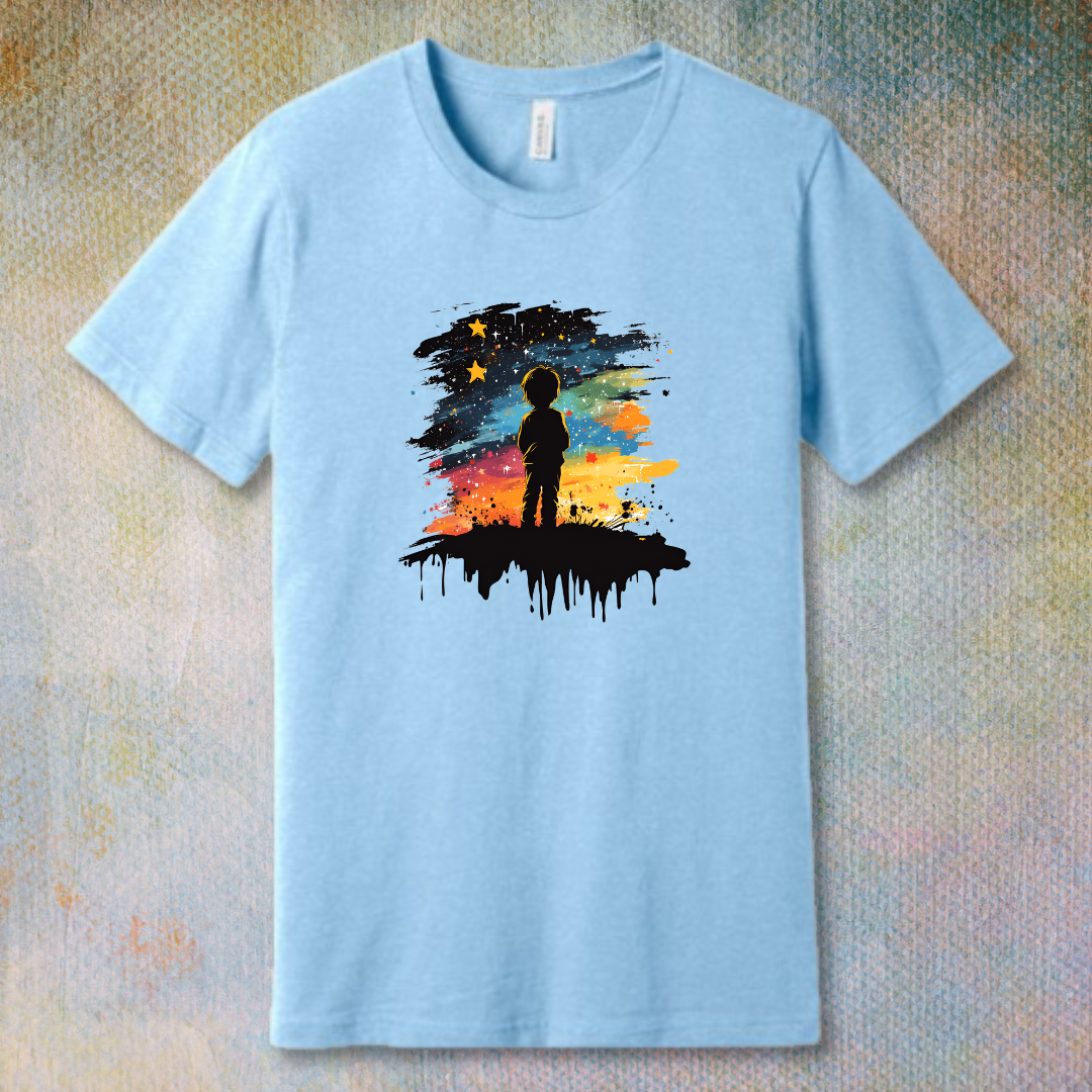 Looking at the stars - T-shirt