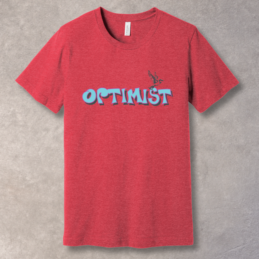 Optimist - Uplifting Graphic T-shirt