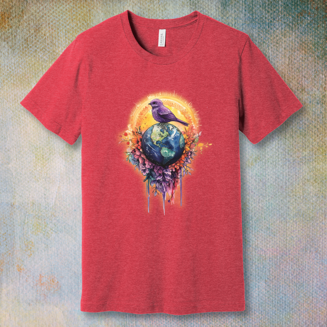 Peaceful Earth T-Shirt – Soulful Planet Design