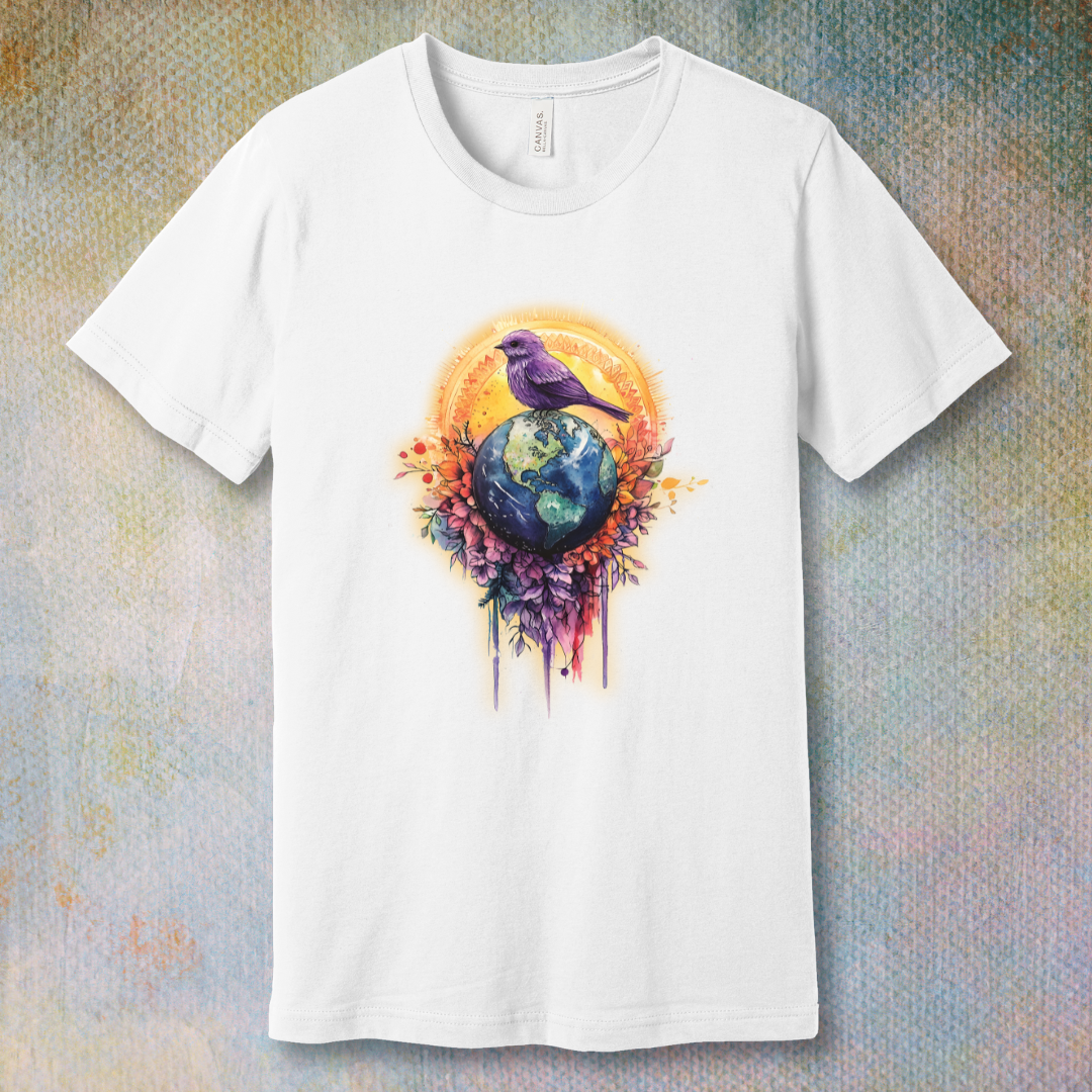 Peaceful Earth T-Shirt – Soulful Planet Design