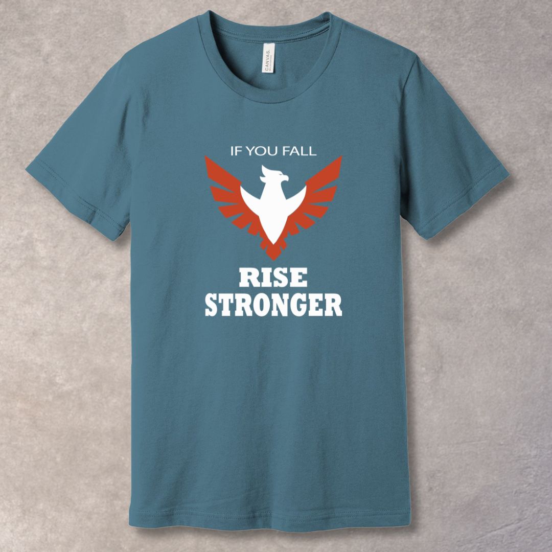 Rise Stronger - Phoenix Symbol T-Shirt