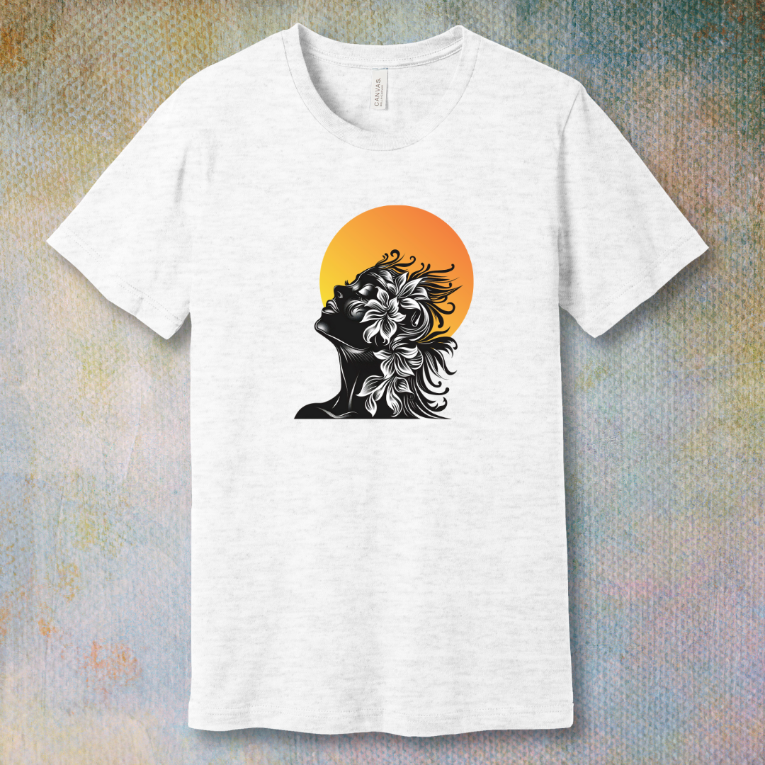 Boho Sun Silhouette Graphic T-Shirt