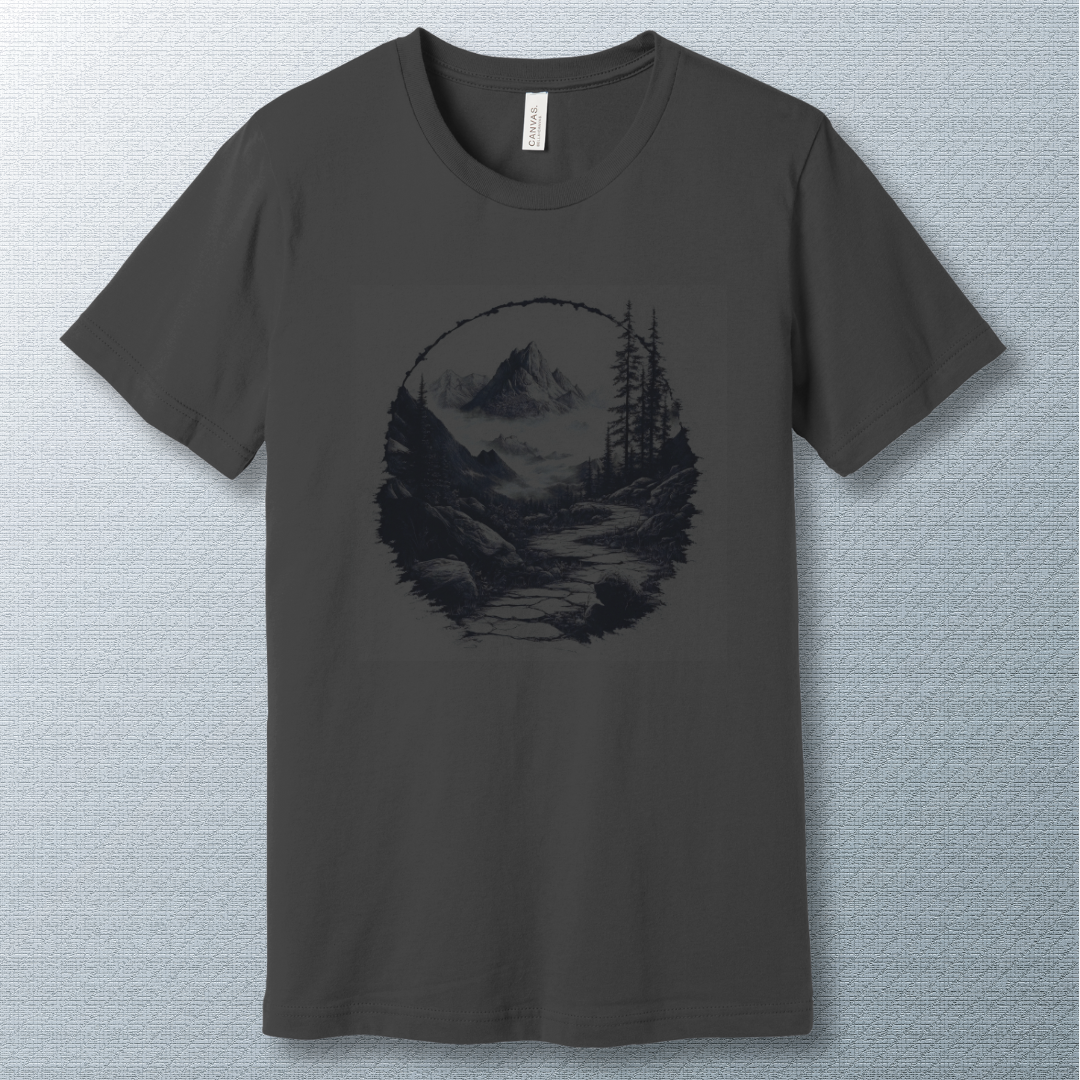 The Path T-Shirt – Walk Your Own Way Design