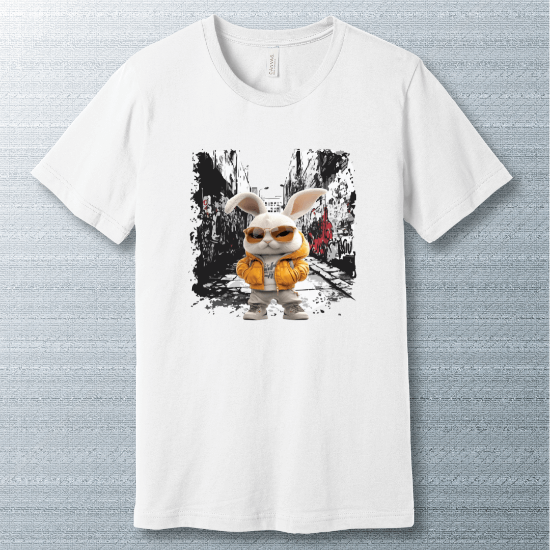 Urban Bunny Graphic T-shirt