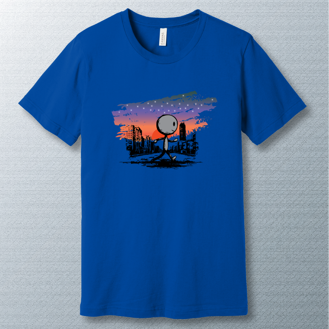 Urban Sunset - T-shirt-SoulArt Energy Designs