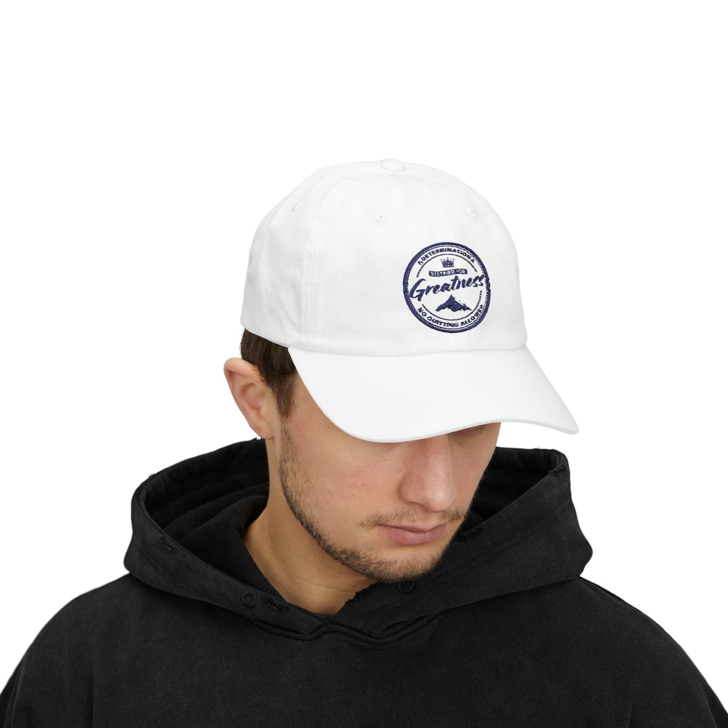 soulartenergy.com/products/greatness-dad-cap-no-quitting-allowed-white-cap-for-men