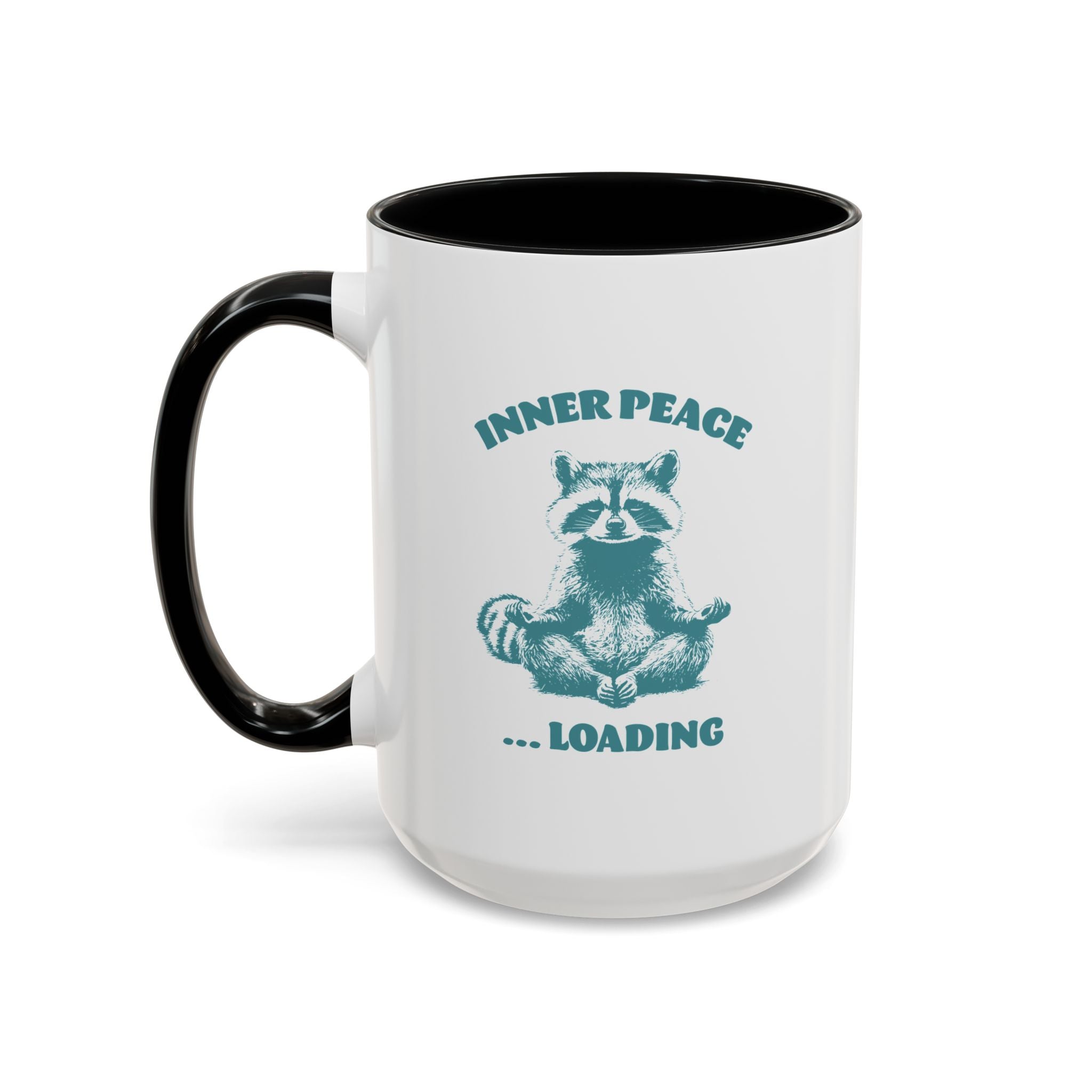 Inner Peace Loading – Funny Mindfulness Mug (15oz)