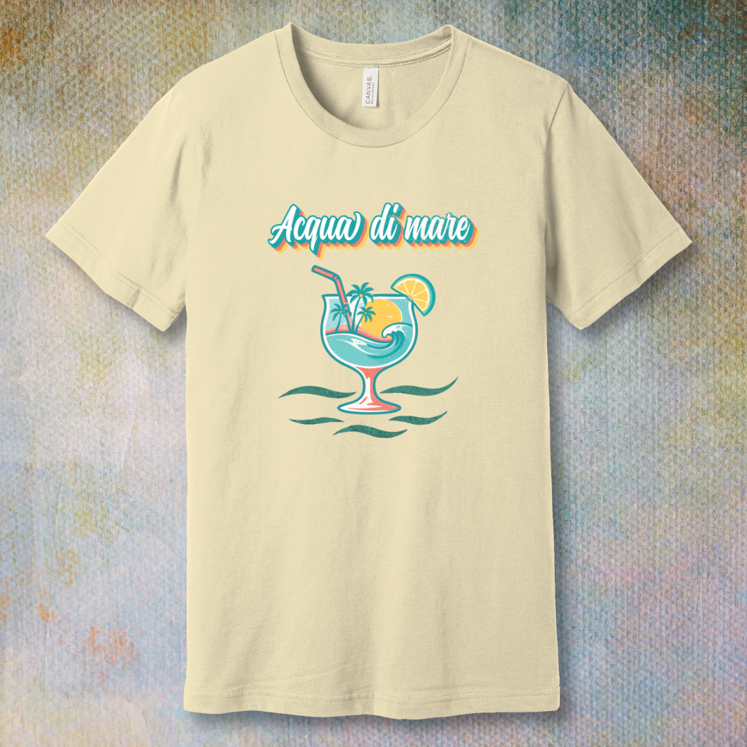 Acqua di Mare – Tropical Cocktail Sunset Tee