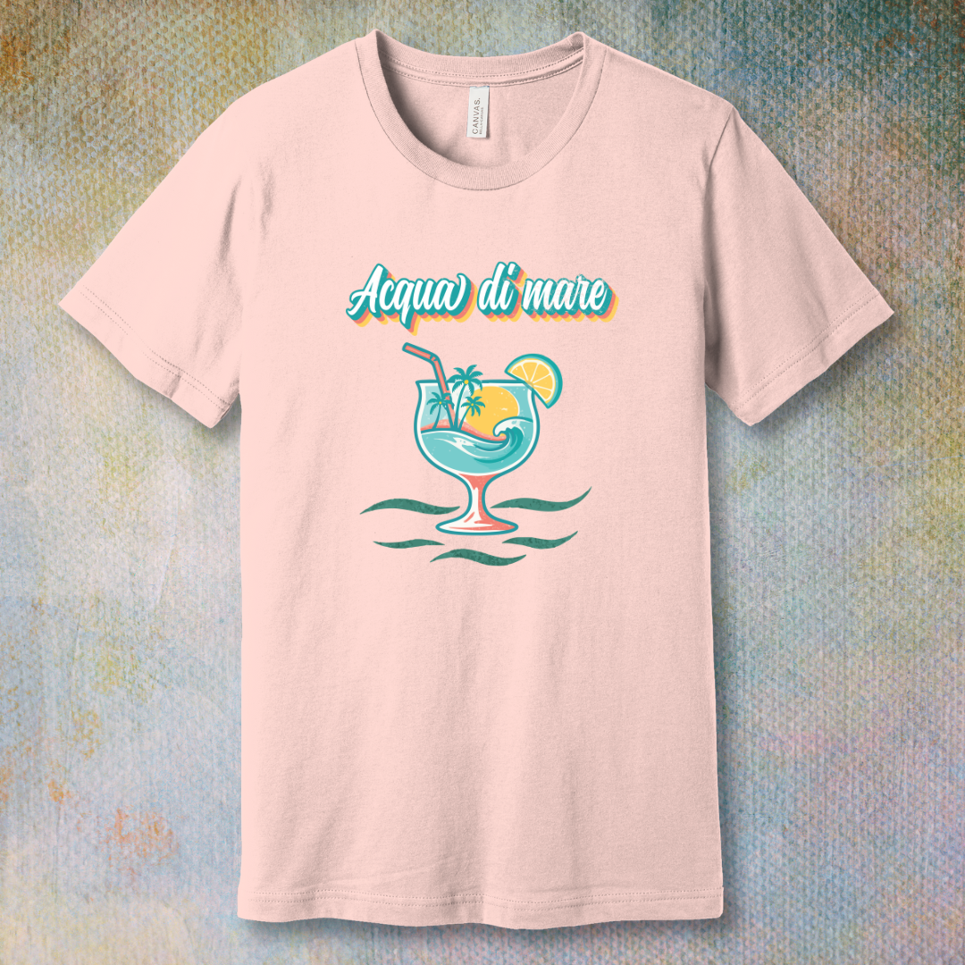 Acqua di Mare – Tropical Cocktail Sunset Tee