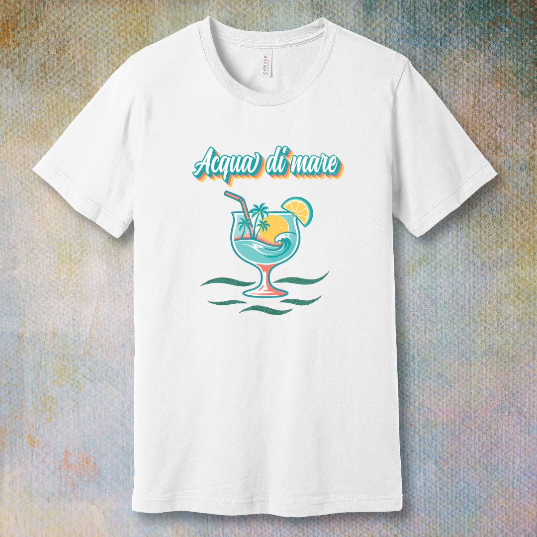 Acqua di Mare – Tropical Cocktail Sunset Tee
