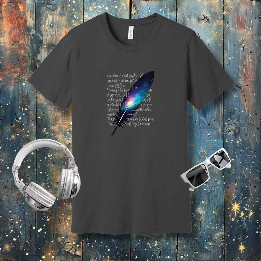 Cosmic Feather Pen - T-shirt