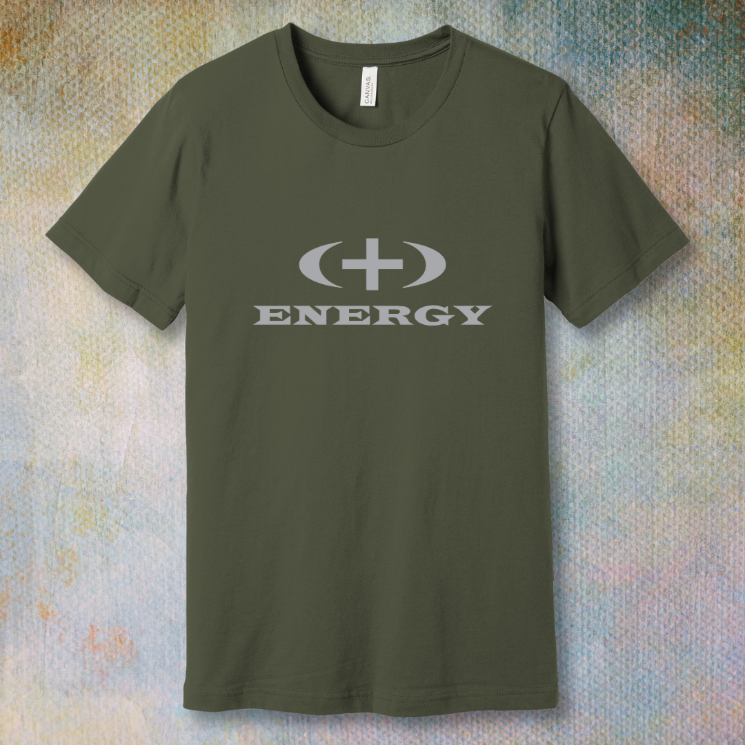 Positive Energy-Gray - T-shirt