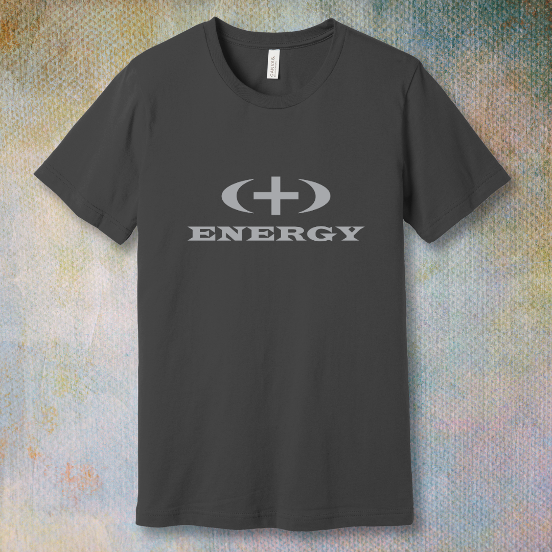 Positive Energy-Gray - T-shirt