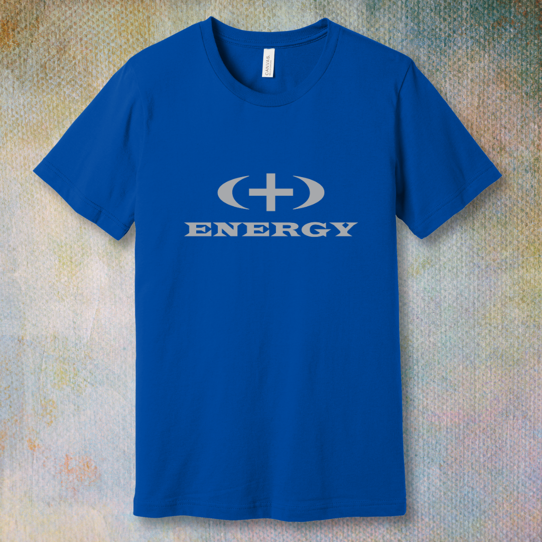Positive Energy-Gray - T-shirt