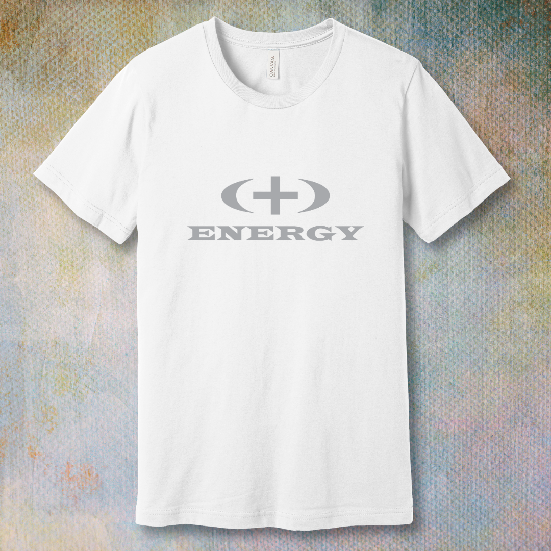 Positive Energy-Gray - T-shirt