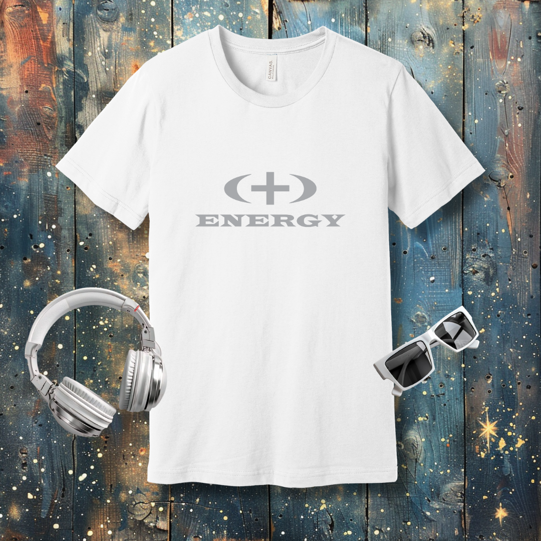 Positive Energy-Gray - T-shirt