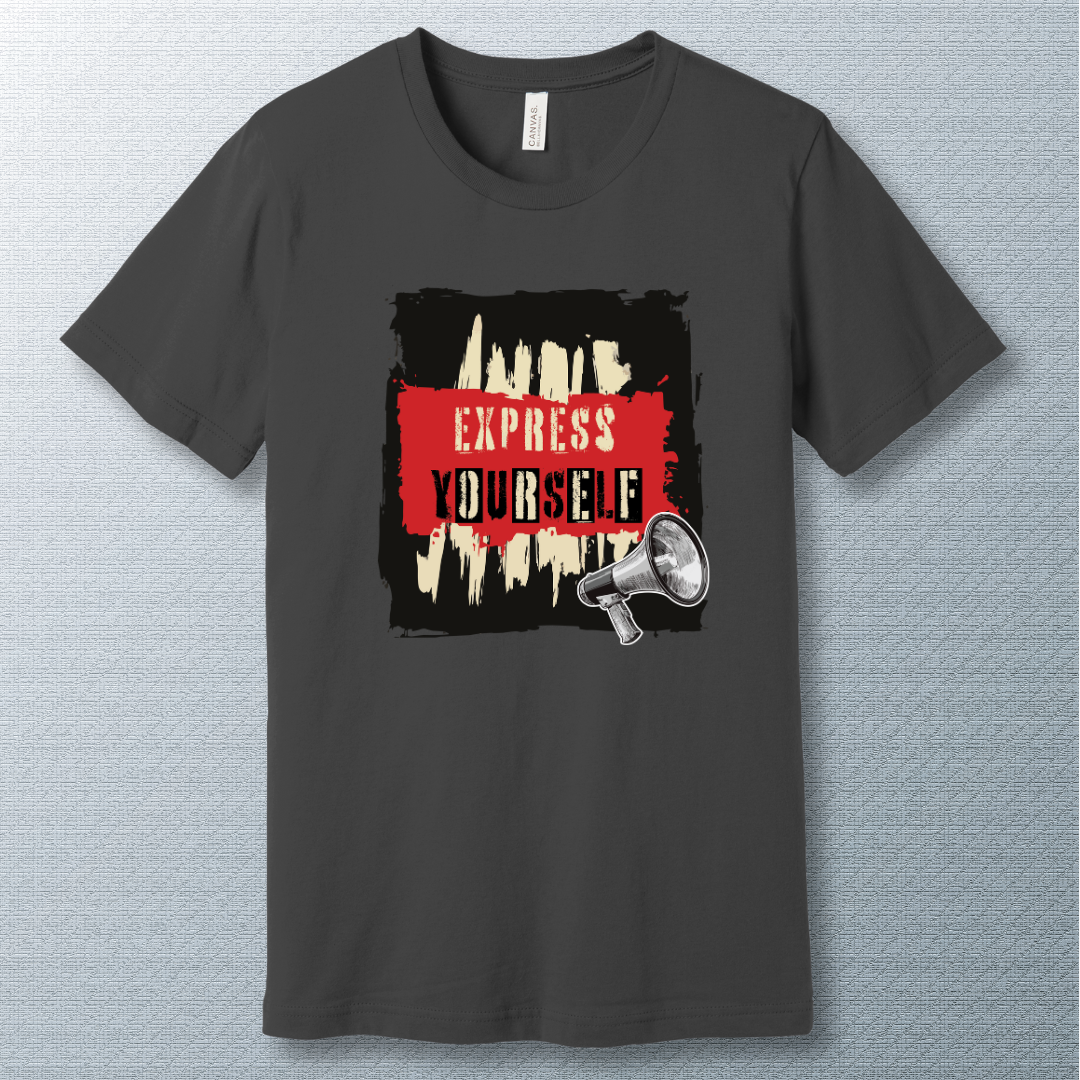 Express Yourself T-Shirt – Bold Creative Voice Tee