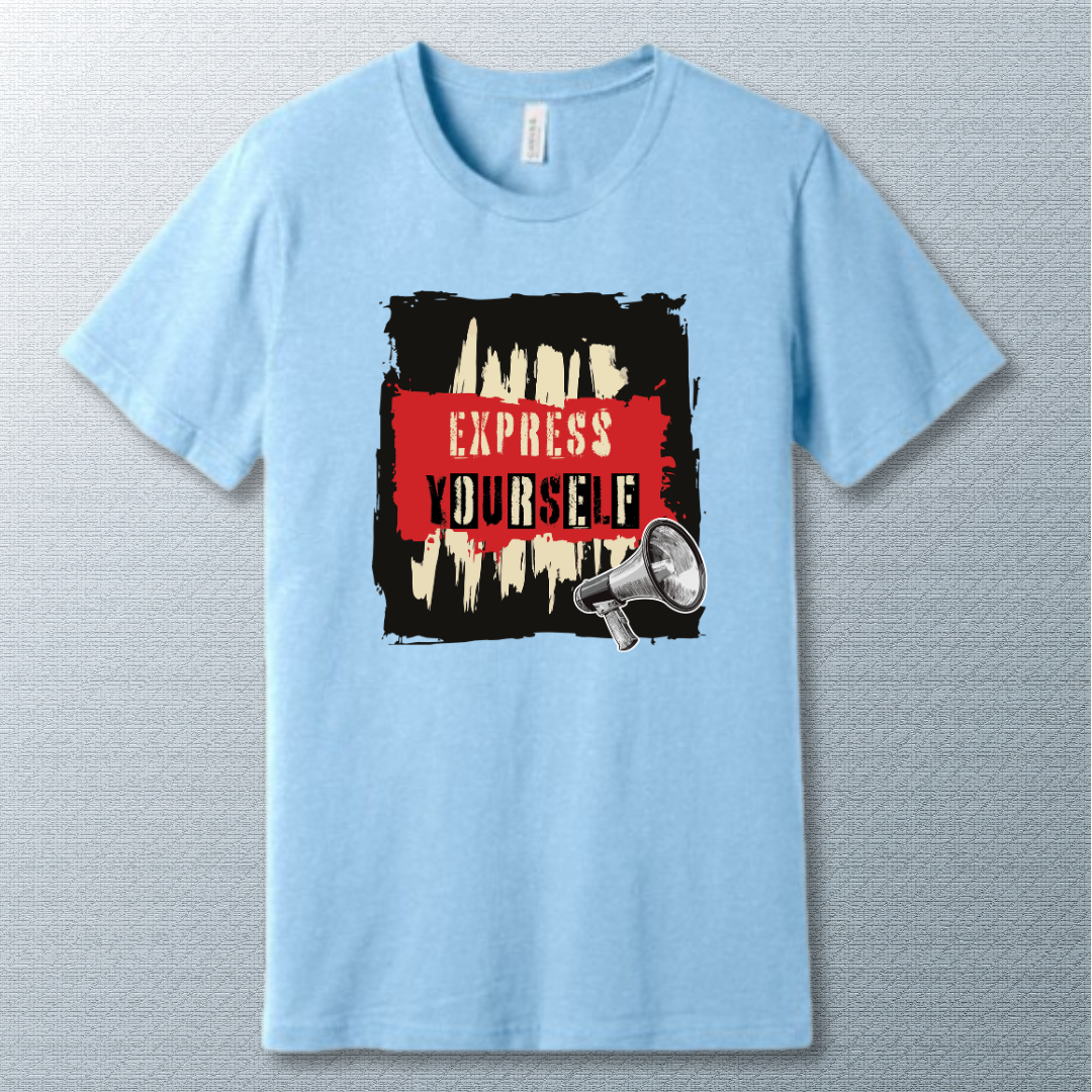 Express Yourself T-Shirt – Bold Creative Voice Tee