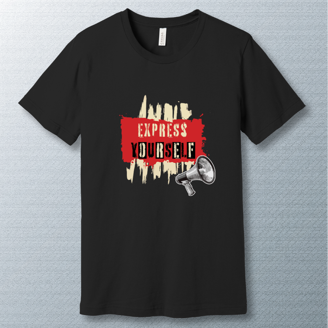 Express Yourself T-Shirt – Bold Creative Voice Tee