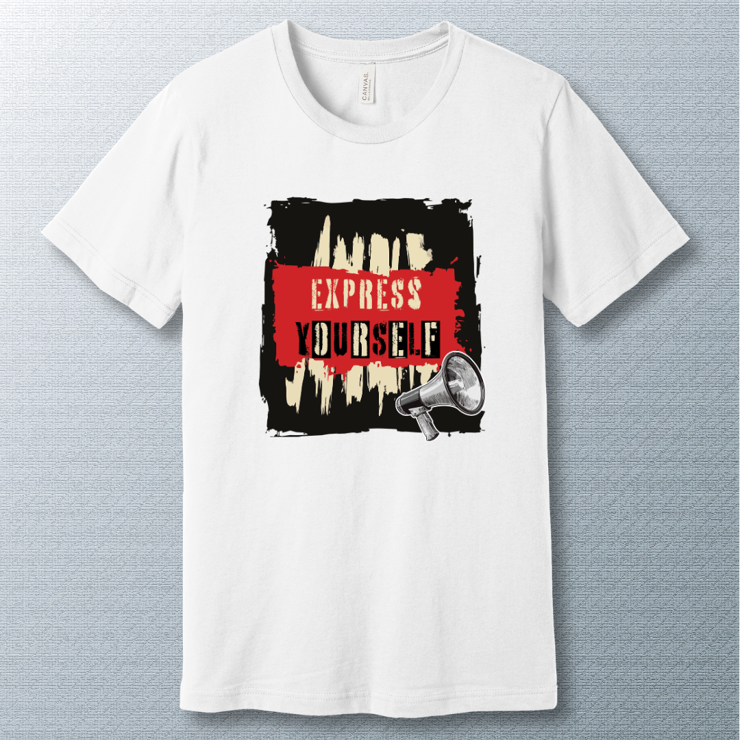 Express Yourself T-Shirt – Bold Creative Voice Tee