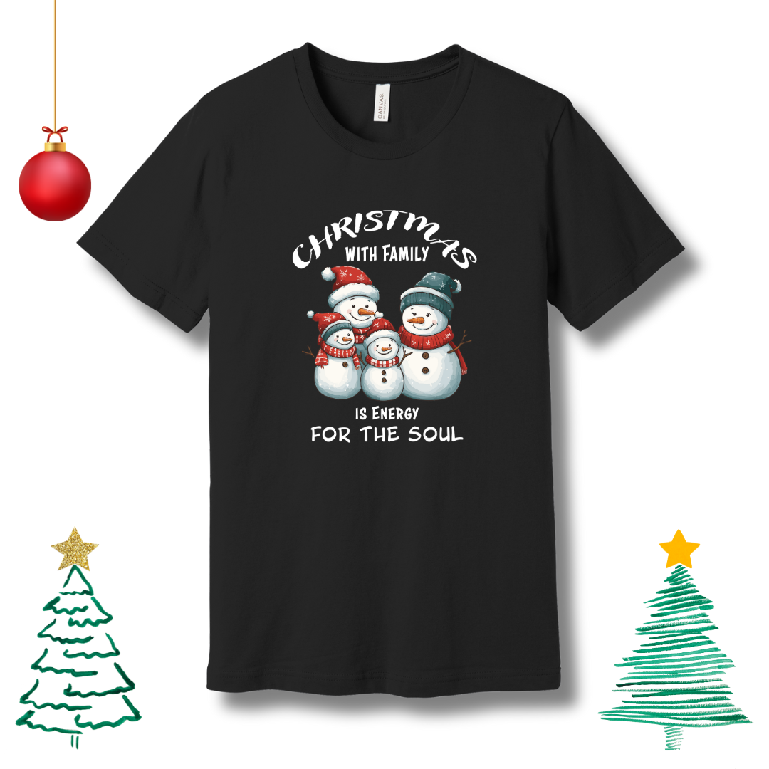 Christmas with family - T-shirt