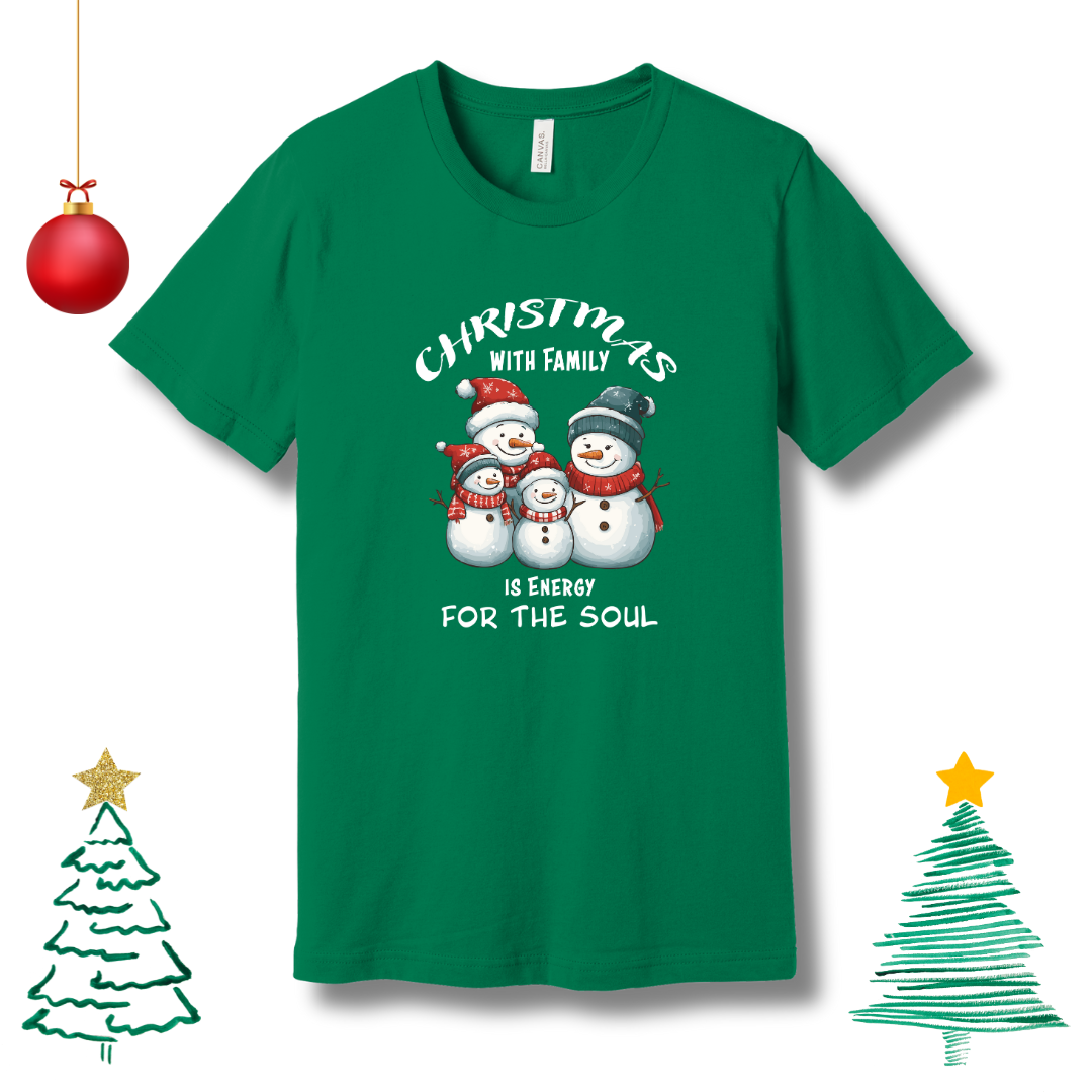 Christmas with family - T-shirt