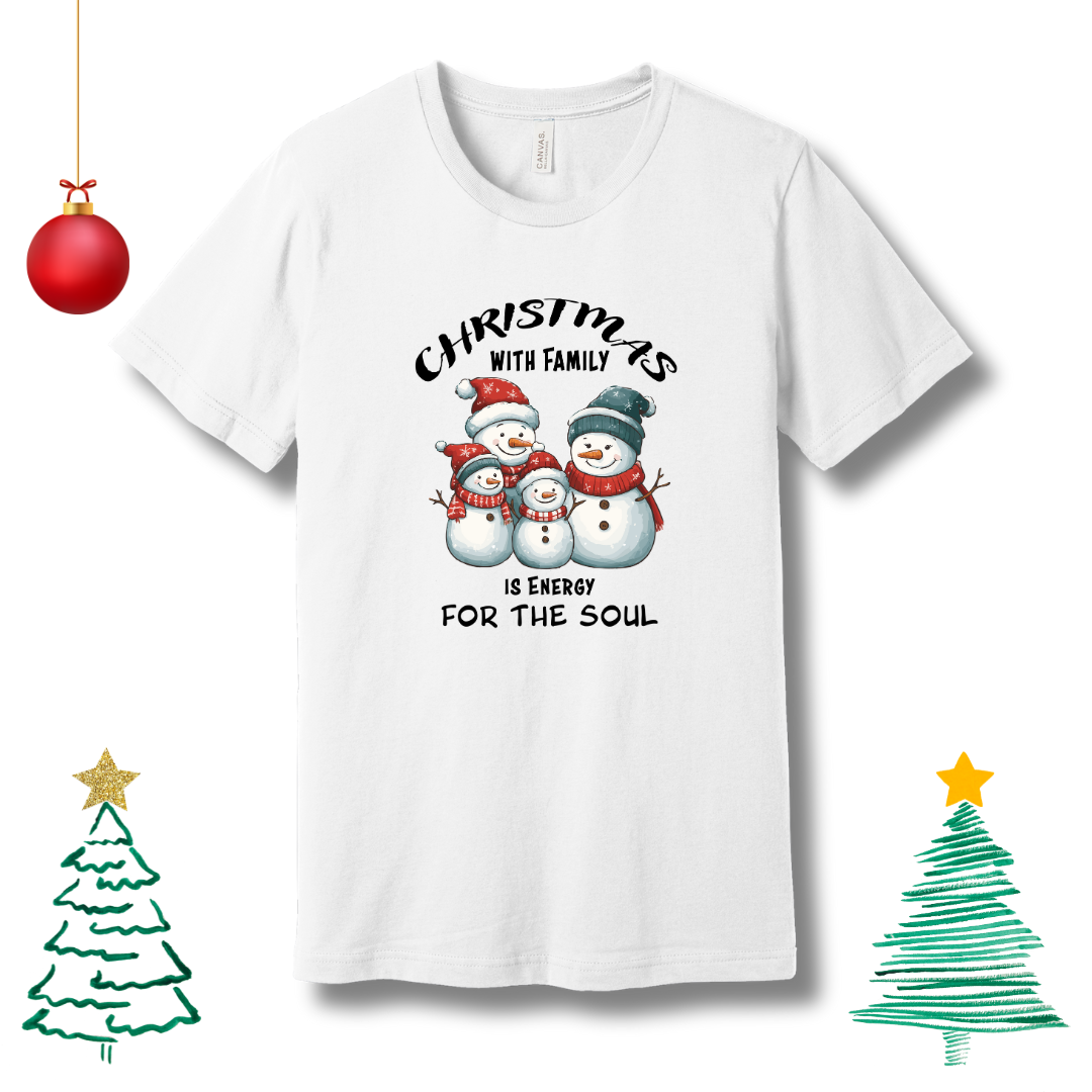 Christmas with family - T-shirt