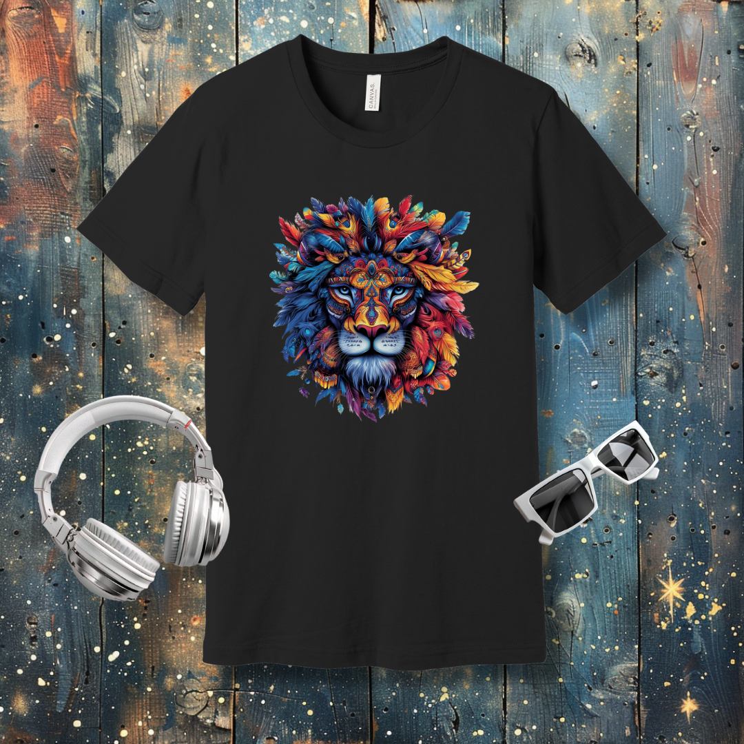 Feathered Lion - T-shirt