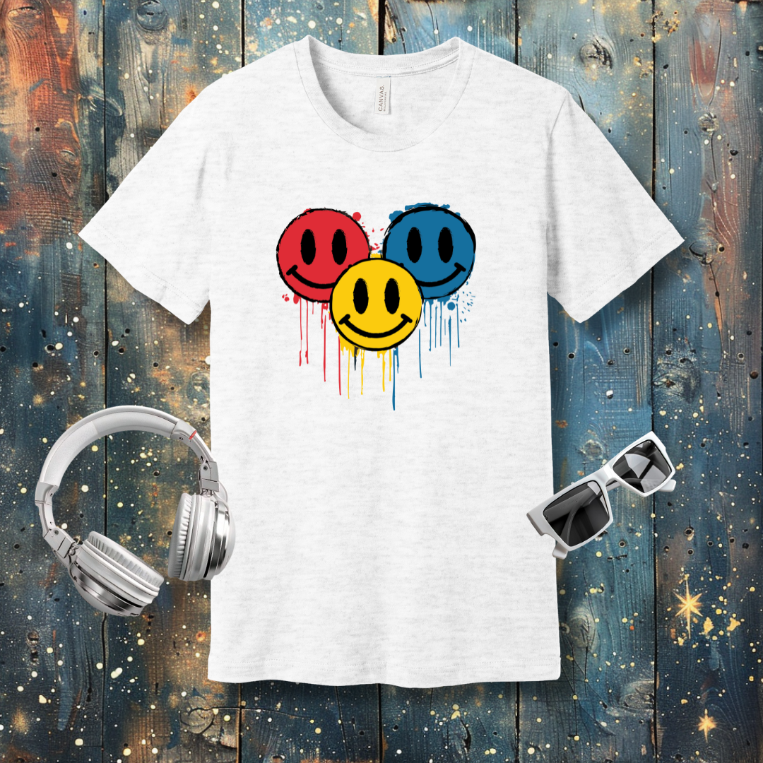 Happy Faces - T-shirt