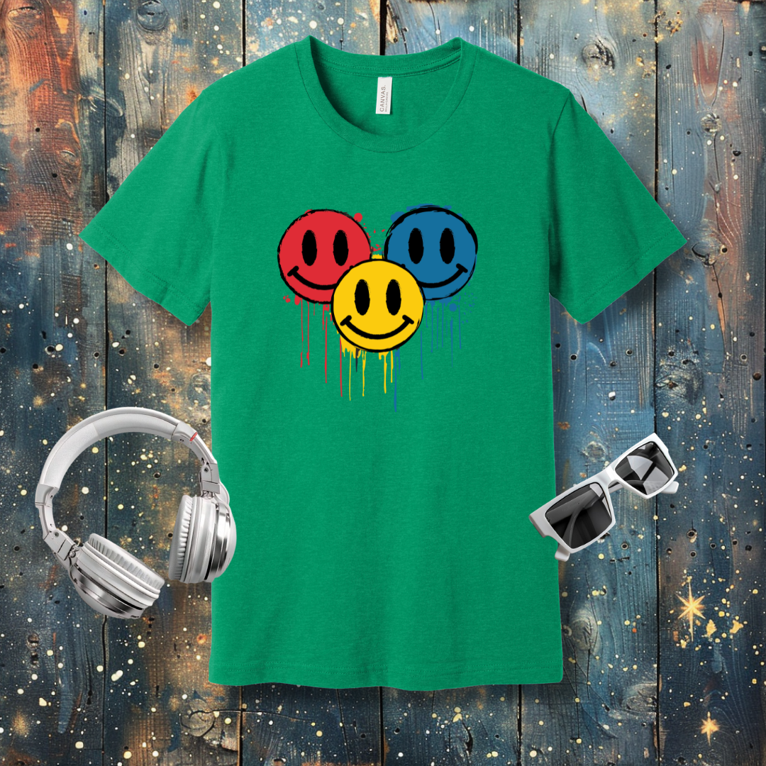 Happy Faces - T-shirt