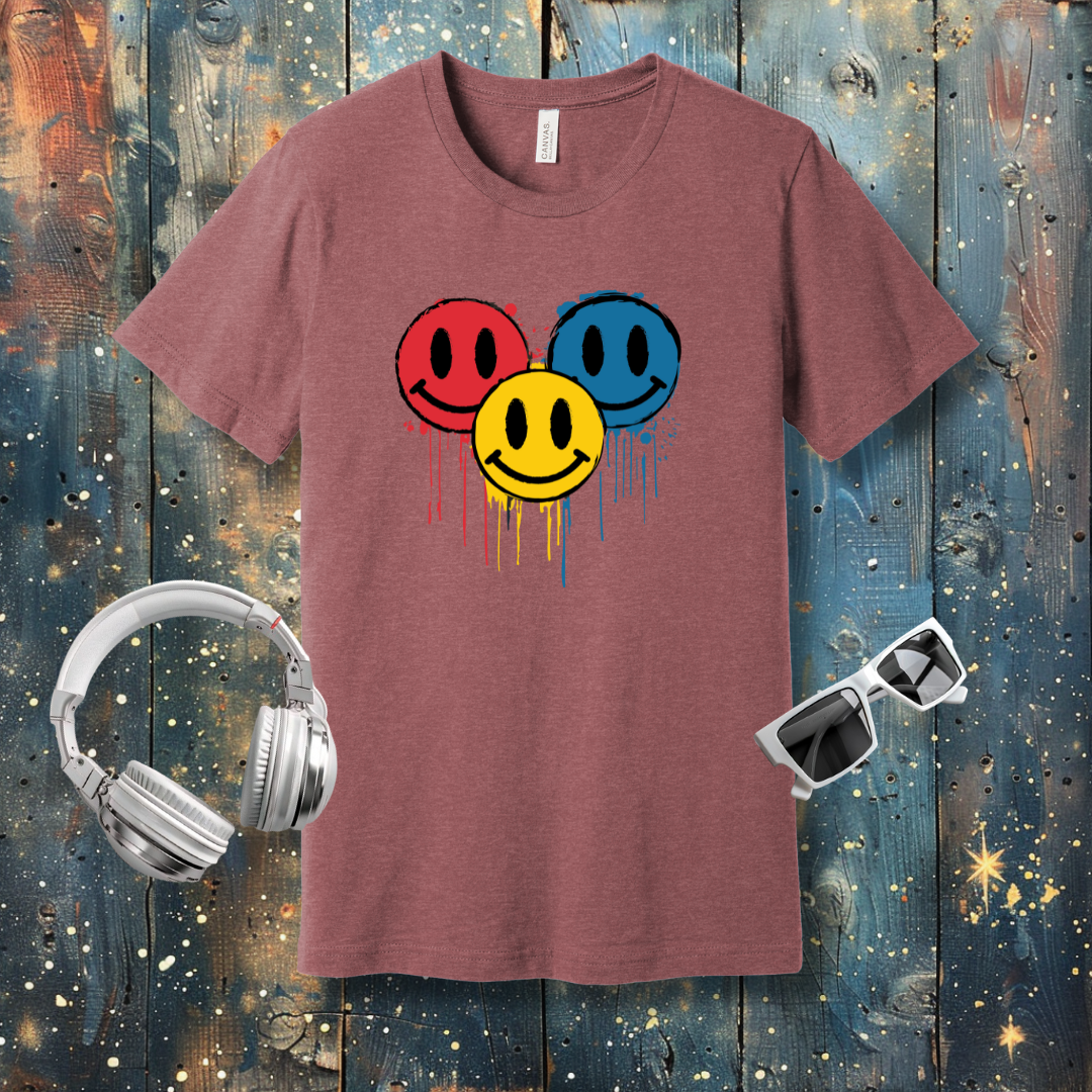 Happy Faces - T-shirt