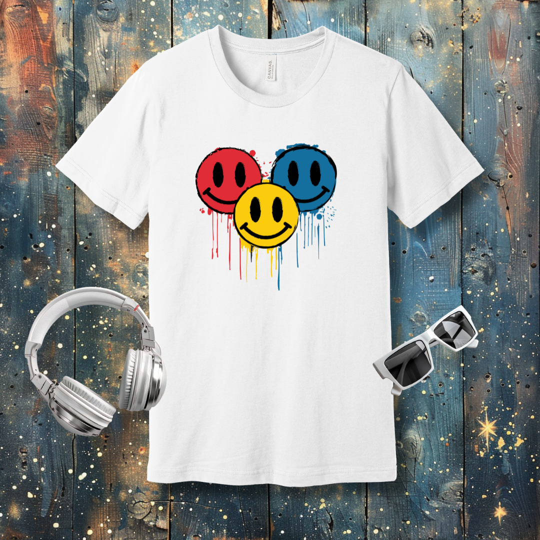 Happy Faces - T-shirt