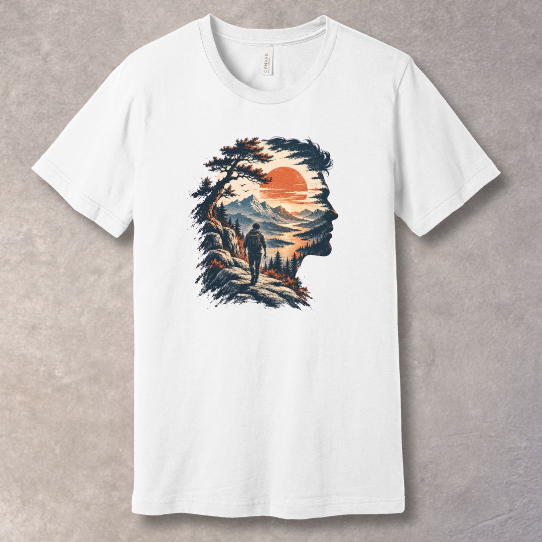 The Journey Within T-Shirt – Self Discovery Graphic Tee