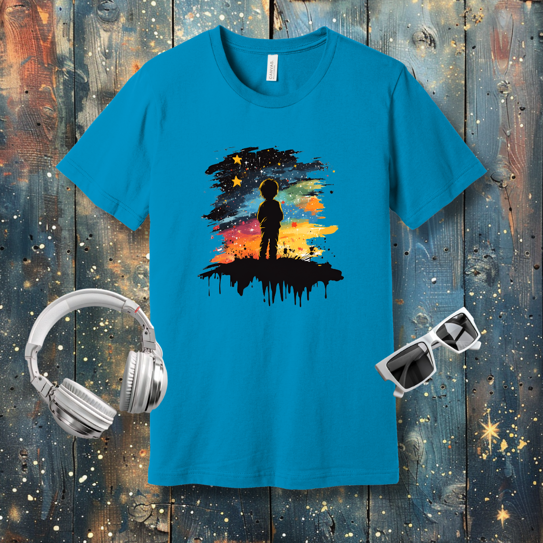 Looking at the stars - T-shirt