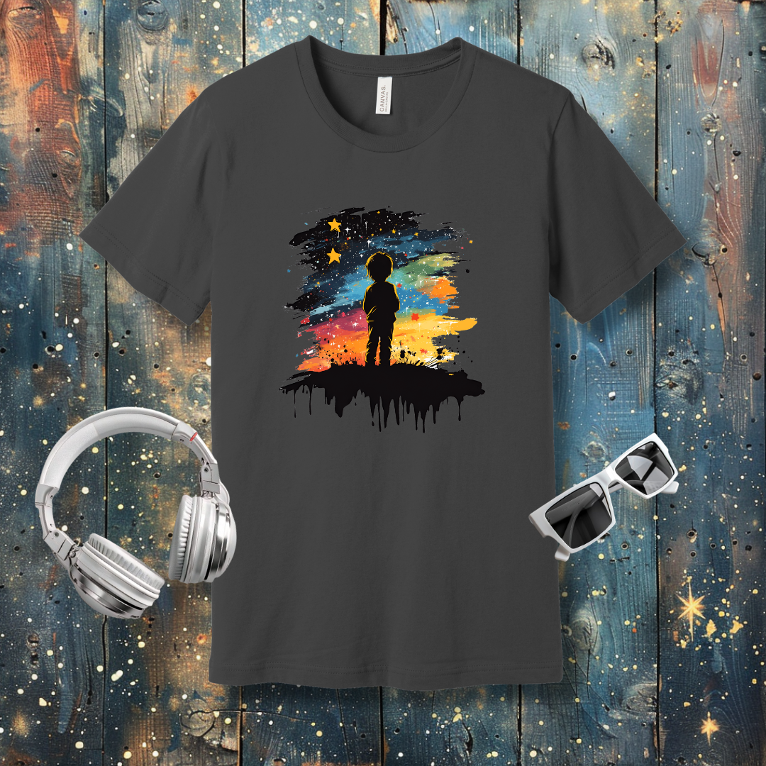 Looking at the stars - T-shirt