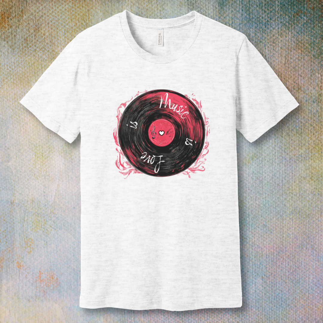 Music is Love - T-shirt