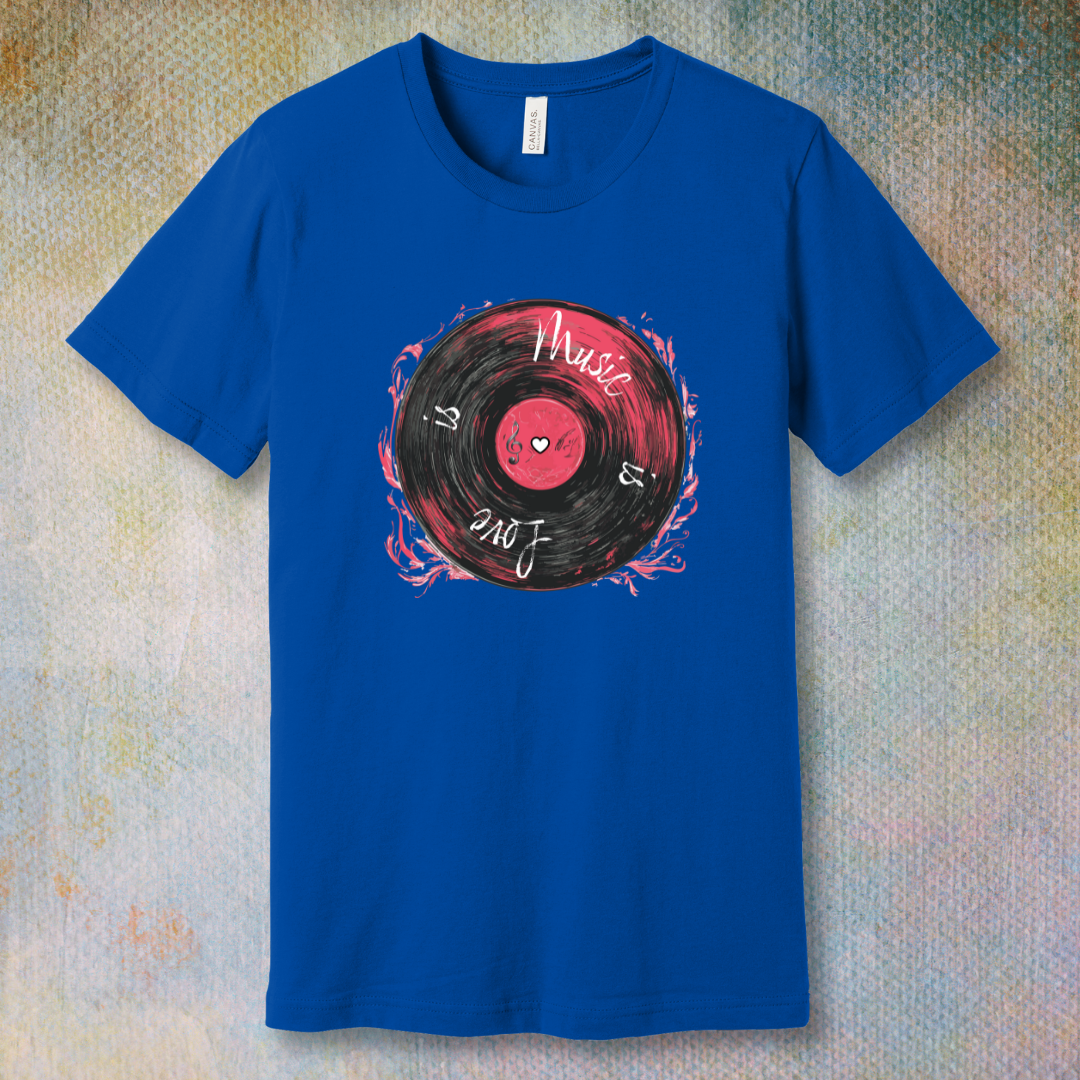 Music is Love - T-shirt