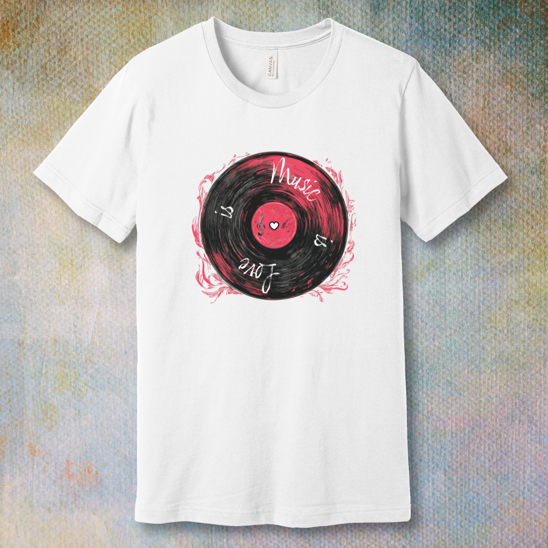 Music is Love - T-shirt
