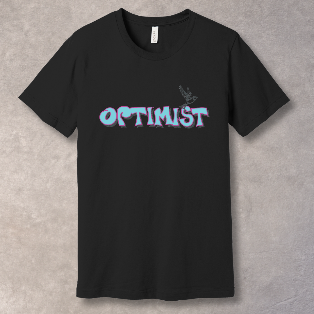 Optimist - Uplifting Graphic T-shirt