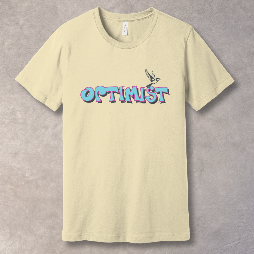 Optimist - Uplifting Graphic T-shirt
