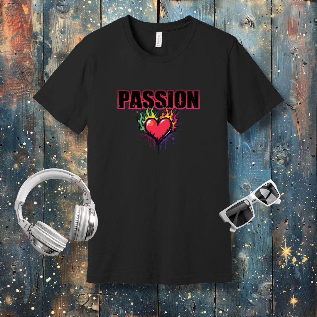 Passion Heart - T-Shirt