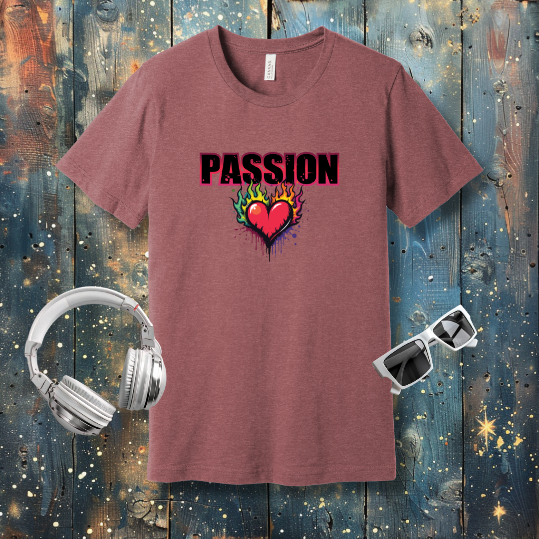 Passion Heart - T-Shirt