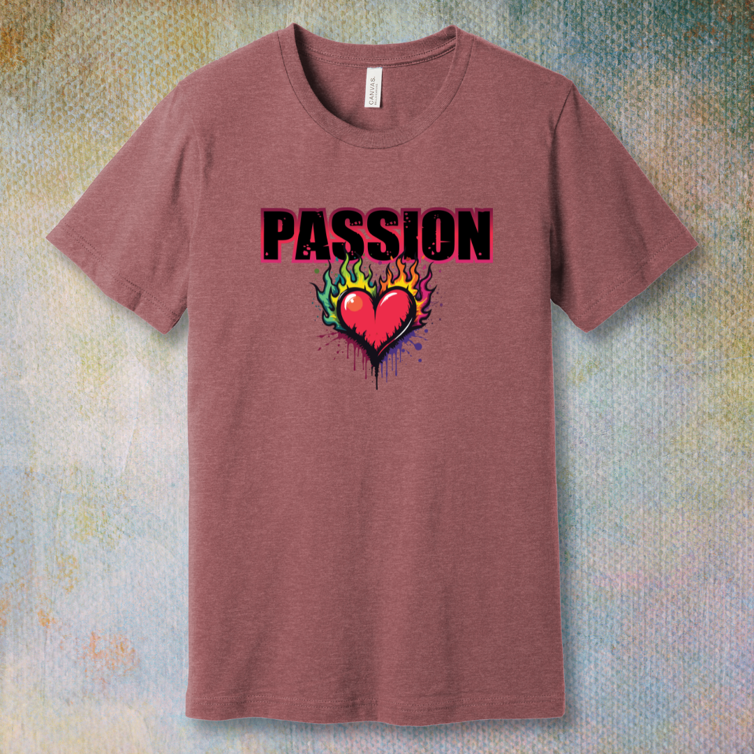 Passion Heart - T-Shirt