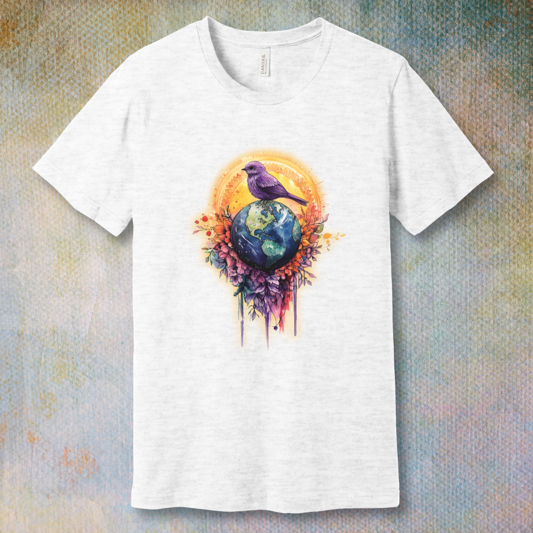 Peaceful Earth T-Shirt – Soulful Planet Design